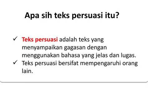 Menggunakan Bahasa yang Jelas
