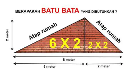 Menghitung Bata yang Diperlukan