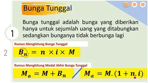 Menghitung Lama Menabung dengan Suku Bunga Tunggal