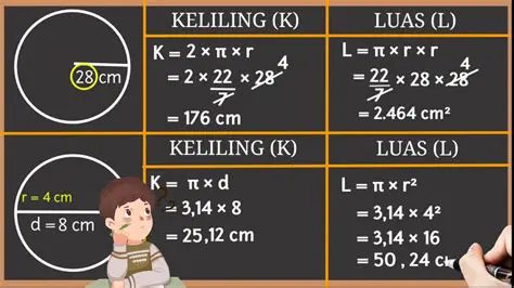 Menghitung Luas dan Keliling Lingkaran