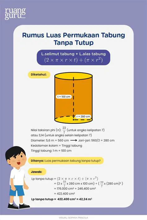 Menghitung luas permukaan suatu objek
