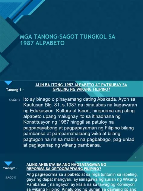 Mga Katanungan at Sagot Tungkol sa Monopolisasyon ng Basi