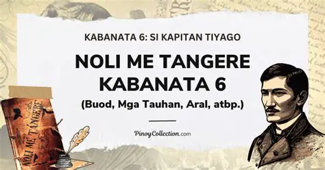 Mga Tugon sa Mga Tanong Tungkol sa Kabanata 6 ng Noli Me Tangere