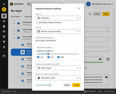 Modify the Keeper configuration