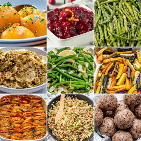 Offer a variety of side dishes