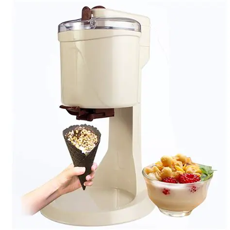 Offer ice cream as a product
