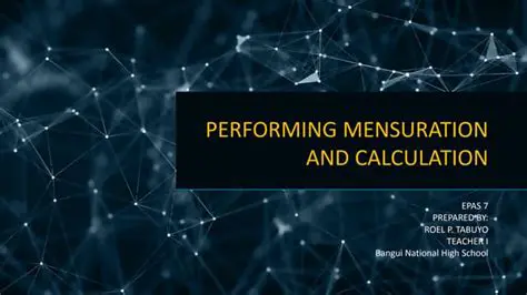 Performing the Calculation