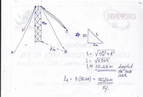 Preguntas y respuestas sobre la longitud de los cables en una gran antena de radio