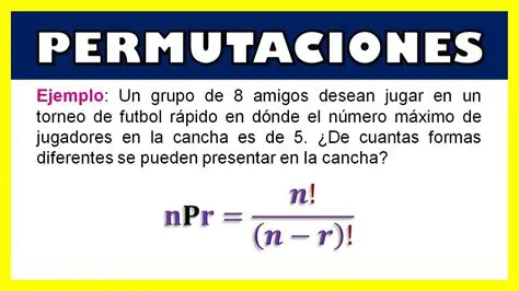 Preguntas y respuestas sobre permutaciones