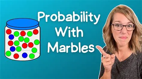 Probability of Choosing 1 Blue Marble