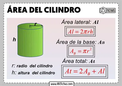 Radio de la base del cilindro