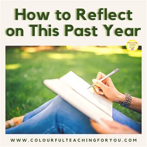 Reflection on the Past Year