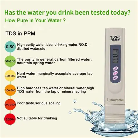 Regular monitoring of TSS and TDS levels