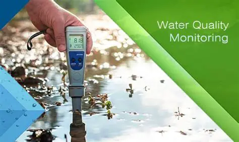 Regular monitoring of water quality and aquatic biota
