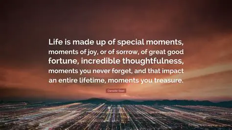 Reminds of special moments