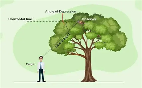 Representation of the Angle of Depression