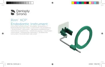 Rinn XCP Instrument Manual