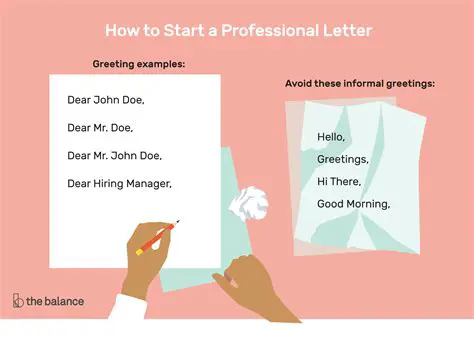 Start with a warm greeting