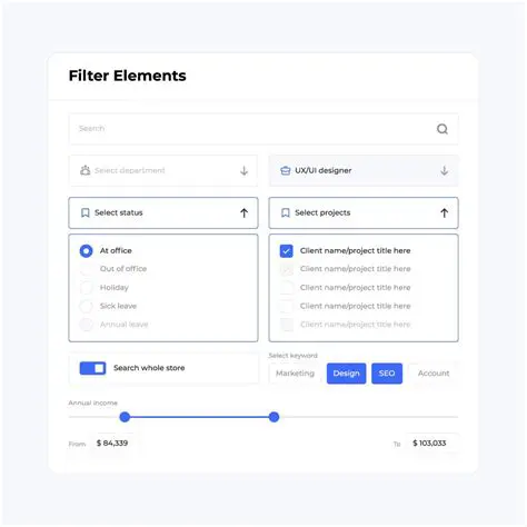 The Case for the Filter Icon within Each Tab