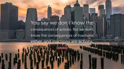 The Consequences of Actions