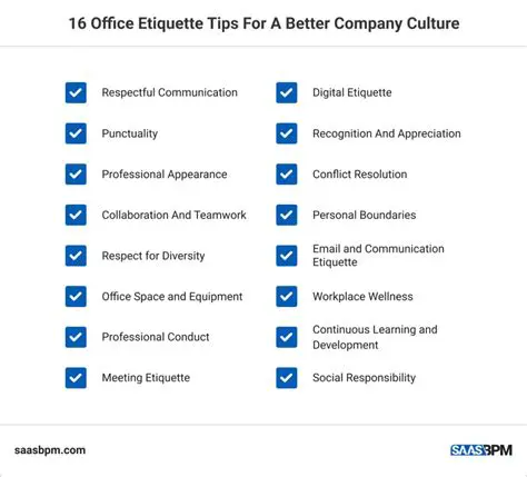 The Importance of Work Etiquette in the Operational Processing Section