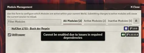 The Issue Occurs While All Modules Are Disabled
