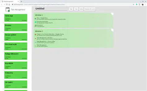 The Need for Better Tabs Management