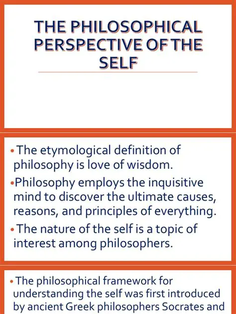 The Philosophical Perspective