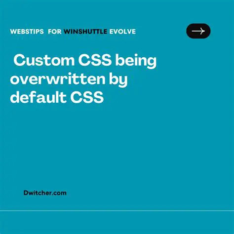 The Problem with Default CSS