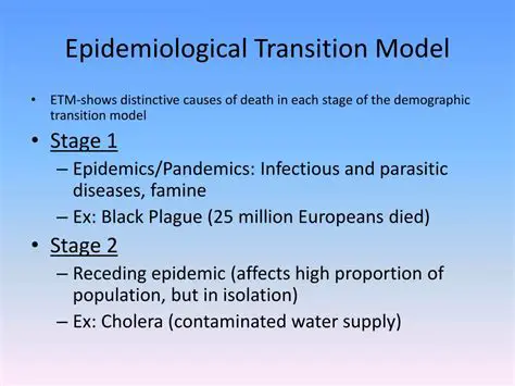 The Three Stages of the Epidemiological Transition