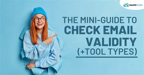 Types of Email Verification Methods
