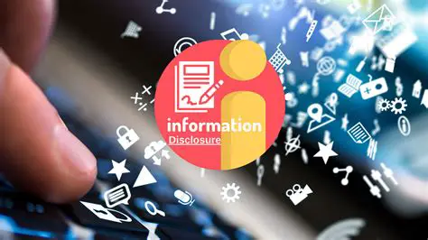 Types of Information Disclosed in Relationships