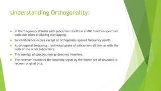 Understanding Orthogonality