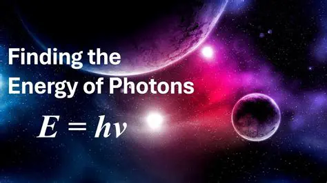 Understanding the Basics of Photon Energy
