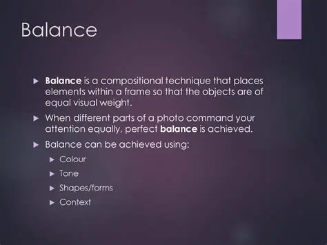 Understanding the Concept of Balance