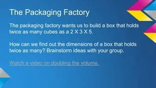 Understanding the Concept of Doubling the Volume