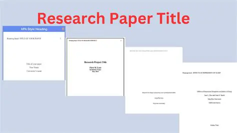 Understanding the Importance of Proper Title Writing