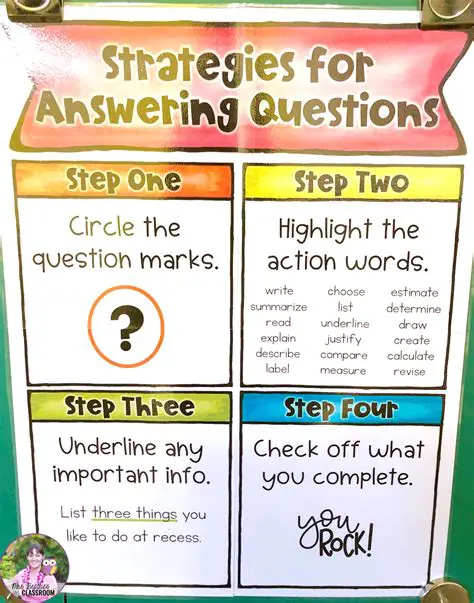 Understanding the Picture and Answering Questions