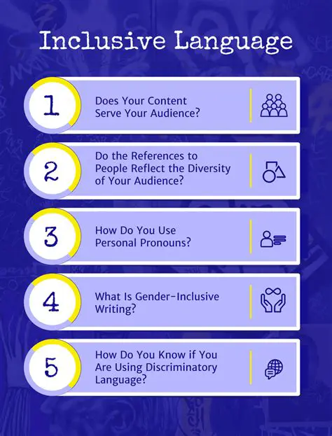 Using more nuanced and inclusive language