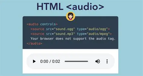 Using the HTML5 Audio Element
