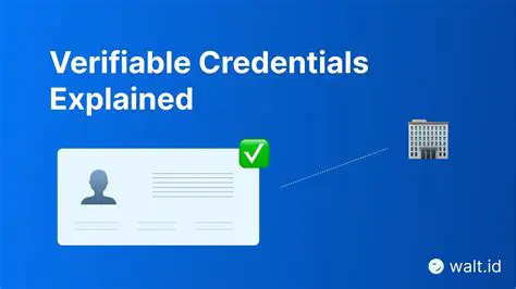 Verification of Credentials