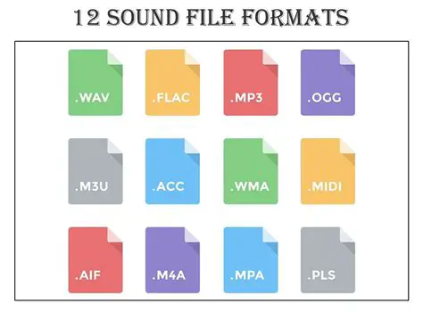 View your audio in different formats