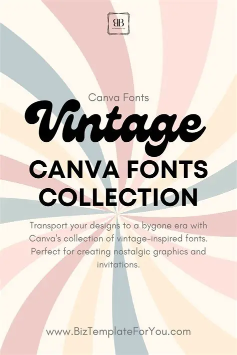 Vintage Canva Elements: Inject Timeless Charm & Unique Style into Your Designs