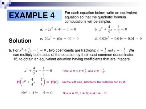 Writing an Equivalent Equation without Denominators